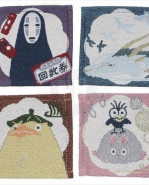 Spirited Away Coaster 4-Pack Characters